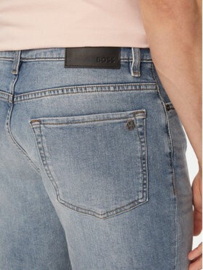 BOSS Szorty jeansowe Re.Maine 50559892 Błękitny Regular Fit