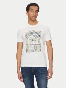 Liu Jo T-Shirt QA5189 J4924 Biały Regular Fit