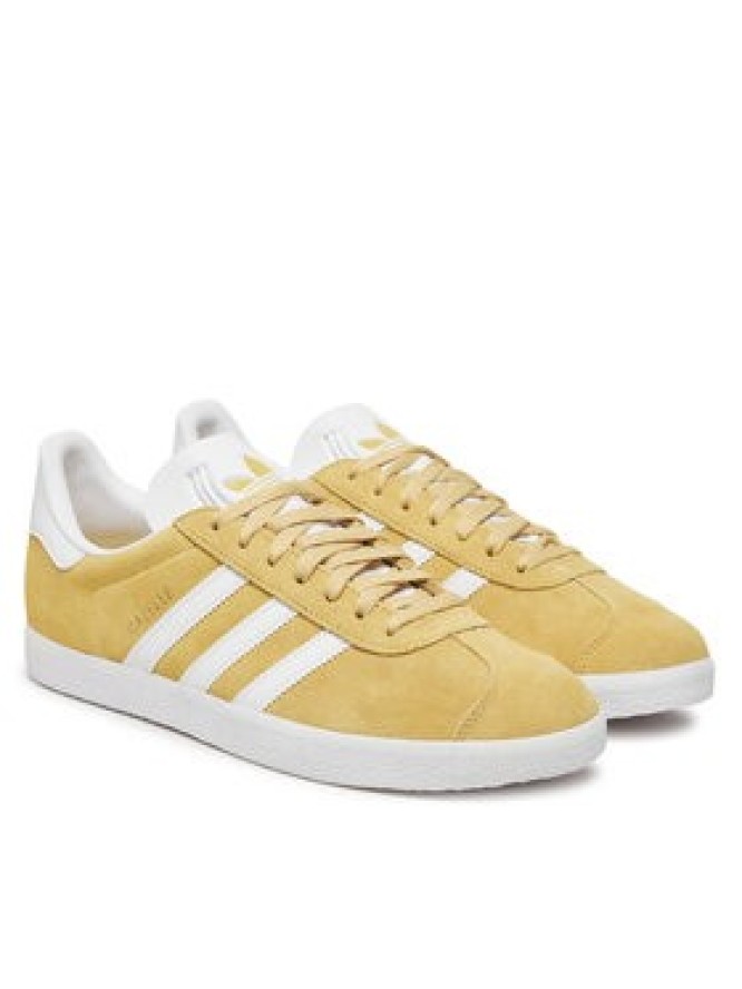 adidas Sneakersy Gazelle Shoes JH5382 Żółty