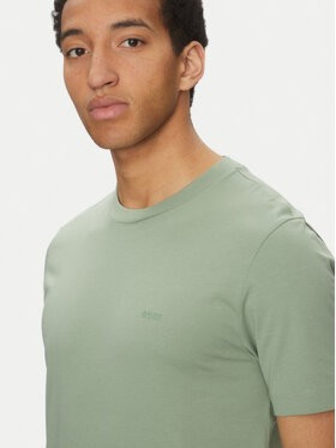 BOSS T-Shirt Thompson 01 50468347 Zielony Regular Fit