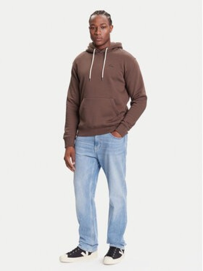 Quiksilver Bluza Salt Water Hoodie EQYFT05159 Brązowy Regular Fit