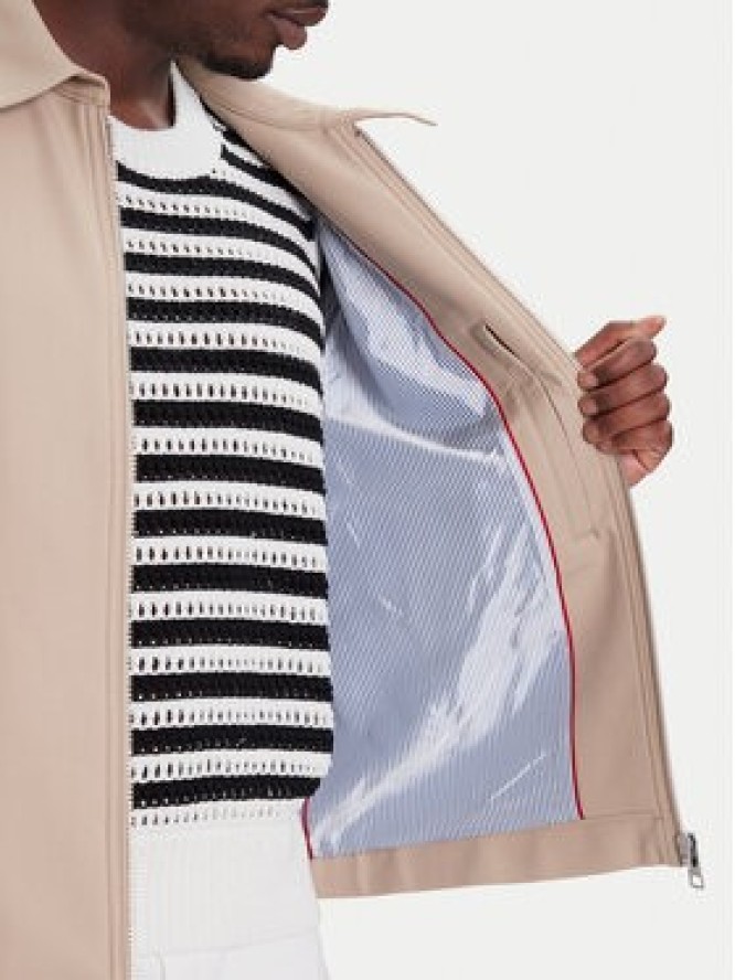 Tommy Hilfiger Kurtka przejściowa F1 Movie Mechanics MW0MW41370 Beżowy Regular Fit