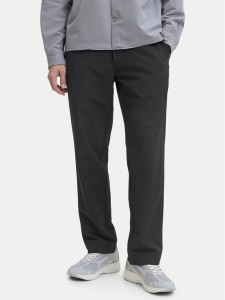 Jack & Jones Spodnie materiałowe Kane 12286943 Czarny Relaxed Fit