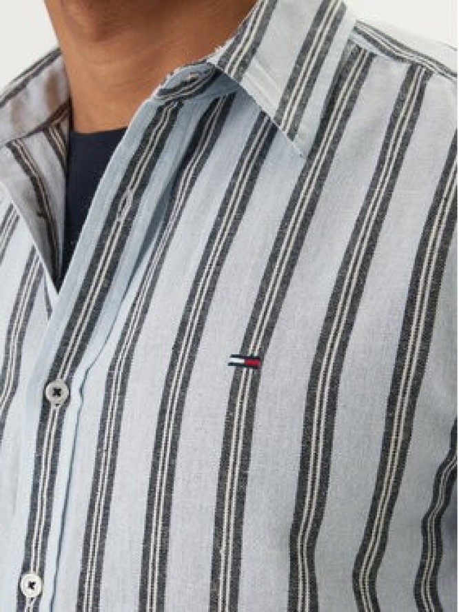 Tommy Jeans Koszula DM0DM22755 Błękitny Regular Fit