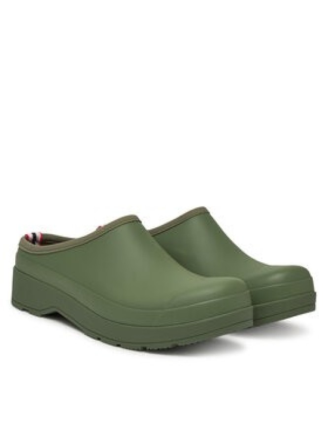 Hunter Klapki Play Clog MFF9052RMA Zielony