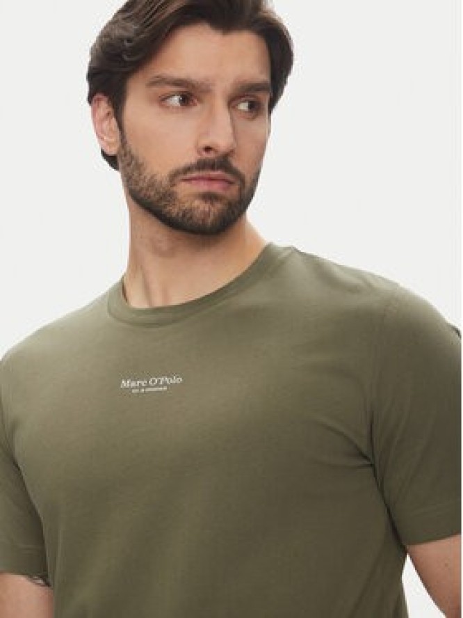 Marc O'Polo T-Shirt 523 2012 51382 Zielony Regular Fit