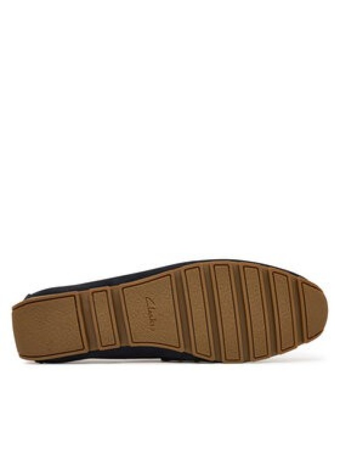 Clarks Mokasyny Corsley Bar 26184514 Granatowy