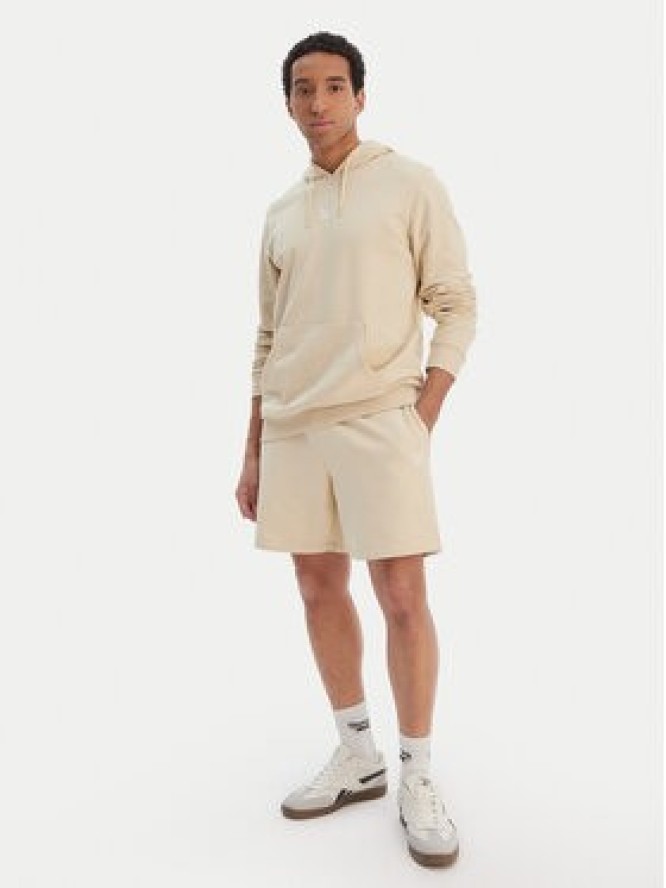 Reebok Szorty sportowe Bazunu RK25558CCM Beżowy Regular Fit