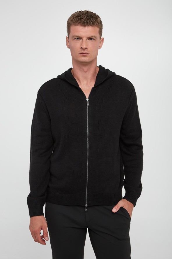 Sweter męski z wełną dziewiczą ARMANI EXCHANGE