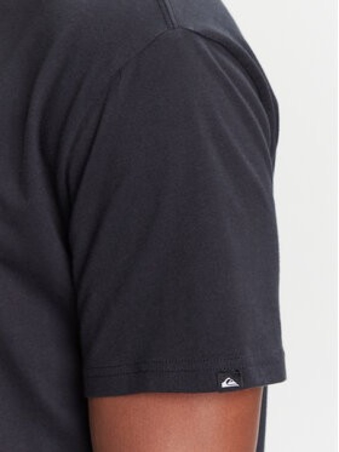 Quiksilver T-Shirt Dna Clicker Tee EQYZT08207 Czarny Comfort Fit