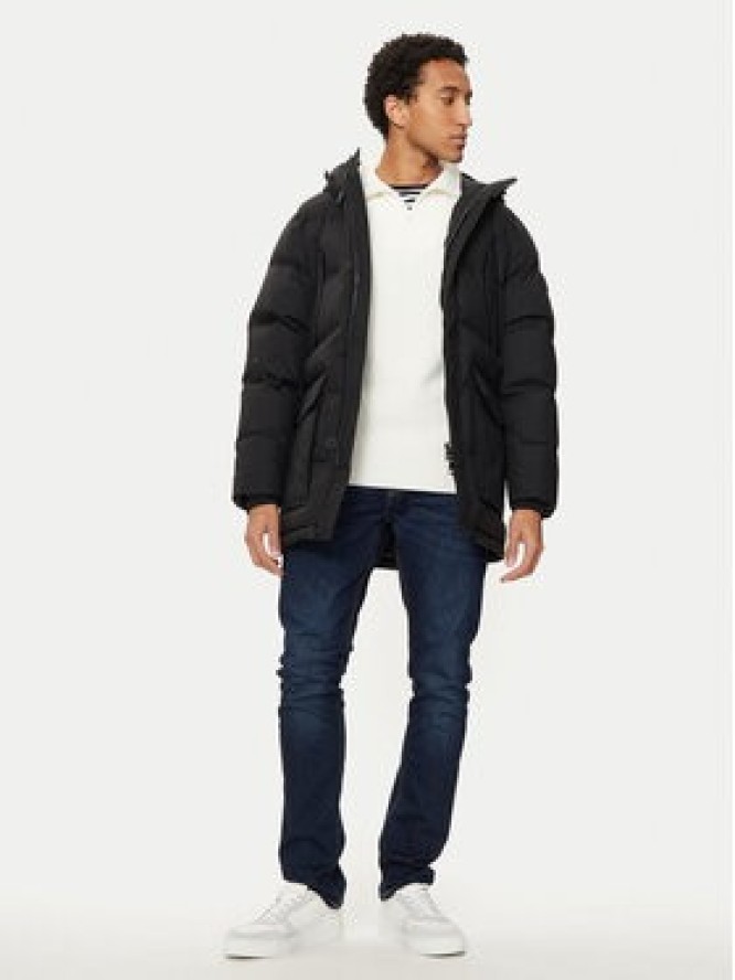 Tommy Hilfiger Kurtka zimowa Essential MW0MW37483 Czarny Regular Fit