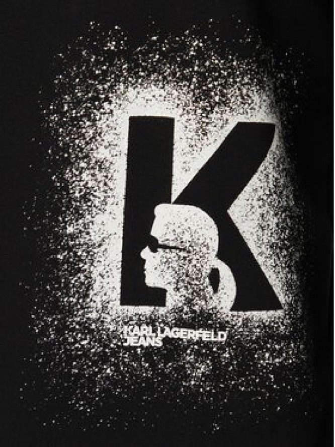 Karl Lagerfeld Jeans Bluza B3M20001 Czarny Regular Fit