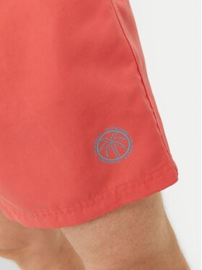 Jack & Jones Szorty kąpielowe Jpstfiji 12225961 Koralowy Regular Fit