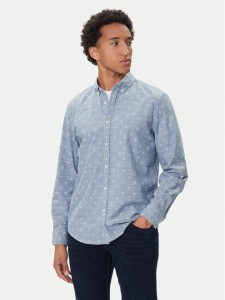 Mustang Koszula Elmore 1016948 Błękitny Regular Fit