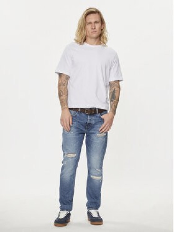 Pepe Jeans Jeansy PM207392 Niebieski Tapered Fit