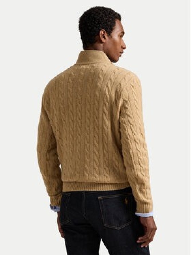 Polo Ralph Lauren Sweter 710876766006 Beżowy Regular Fit