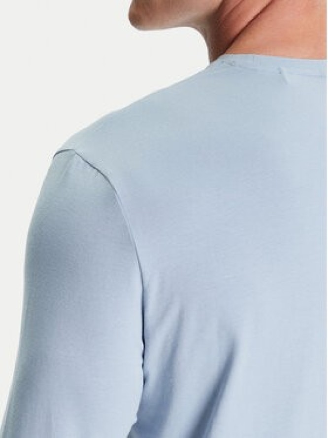 BOSS Longsleeve Mix&Match 50515389 Błękitny Regular Fit