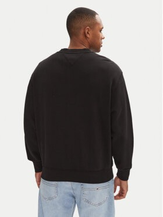 Tommy Jeans Bluza Varsity DM0DM20827 Czarny Relaxed Fit