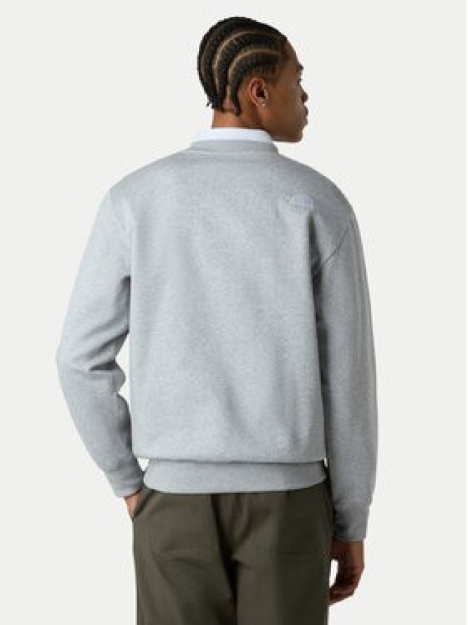 The North Face Bluza Essential NF0A89ET Szary Regular Fit