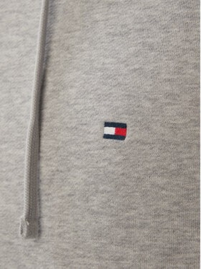 Tommy Hilfiger Bluza Essential Terry MW0MW37235 Szary jasny Regular Fit