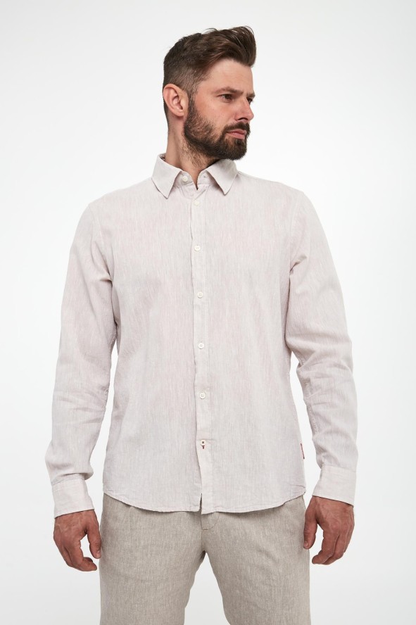 Koszula męska lniana Hanson JOOP! JEANS