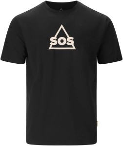 sos T-shirt Kvitfjell M SS Tee V2 z bawełny organicznej z elastanem – 1001A