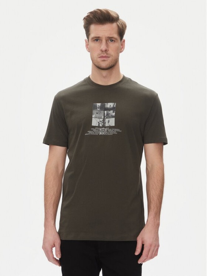 Armani Exchange T-Shirt XM000565 AF10356 U8120 Czarny Regular Fit