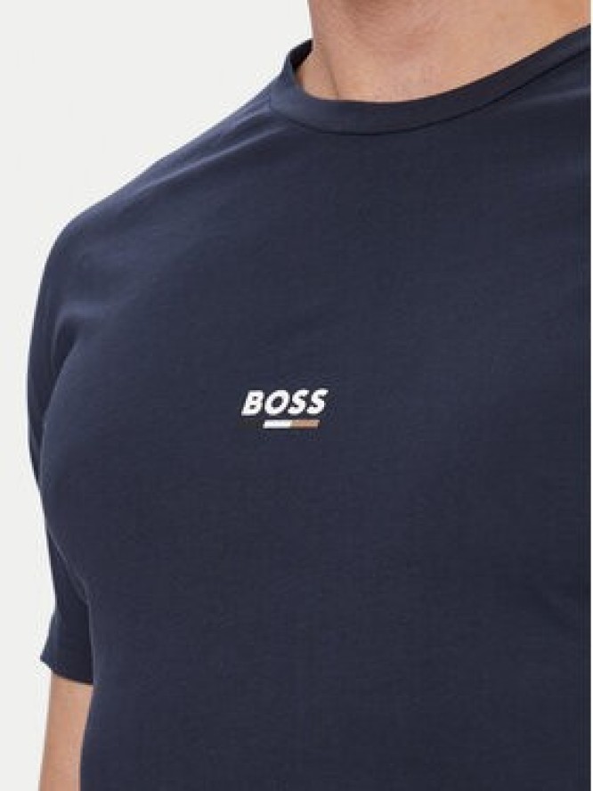 BOSS T-Shirt 50517970 Niebieski Slim Fit