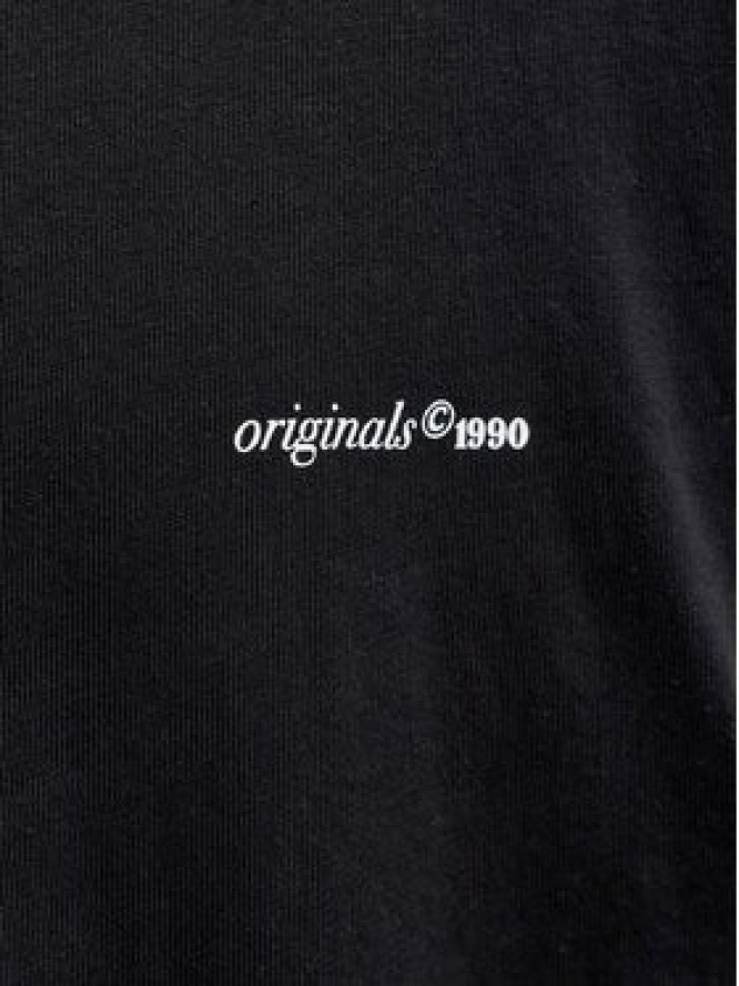 Jack & Jones T-Shirt Montauk Back 12290892 Czarny Regular Fit