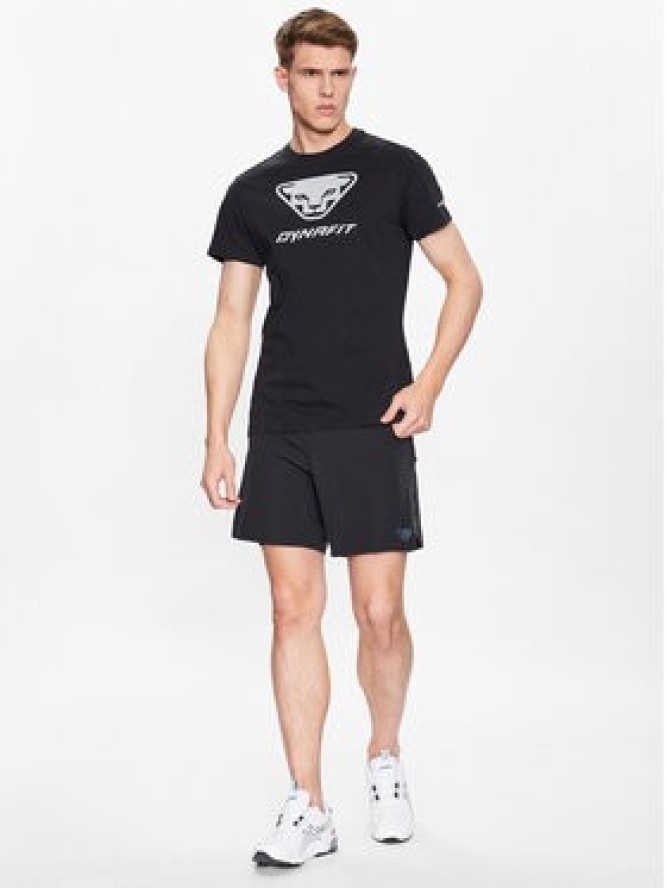 Dynafit T-Shirt Graphic 08-70998 Czarny Regular Fit