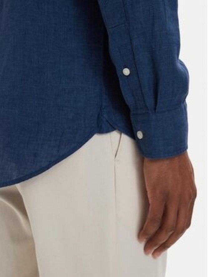 Tommy Hilfiger Koszula MW0MW39271 Niebieski Slim Fit