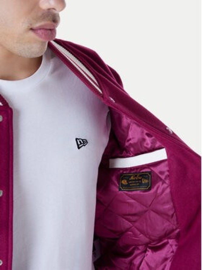 New Era Kurtka bomber Yankees MLB Floral 60596333 Bordowy Regular Fit