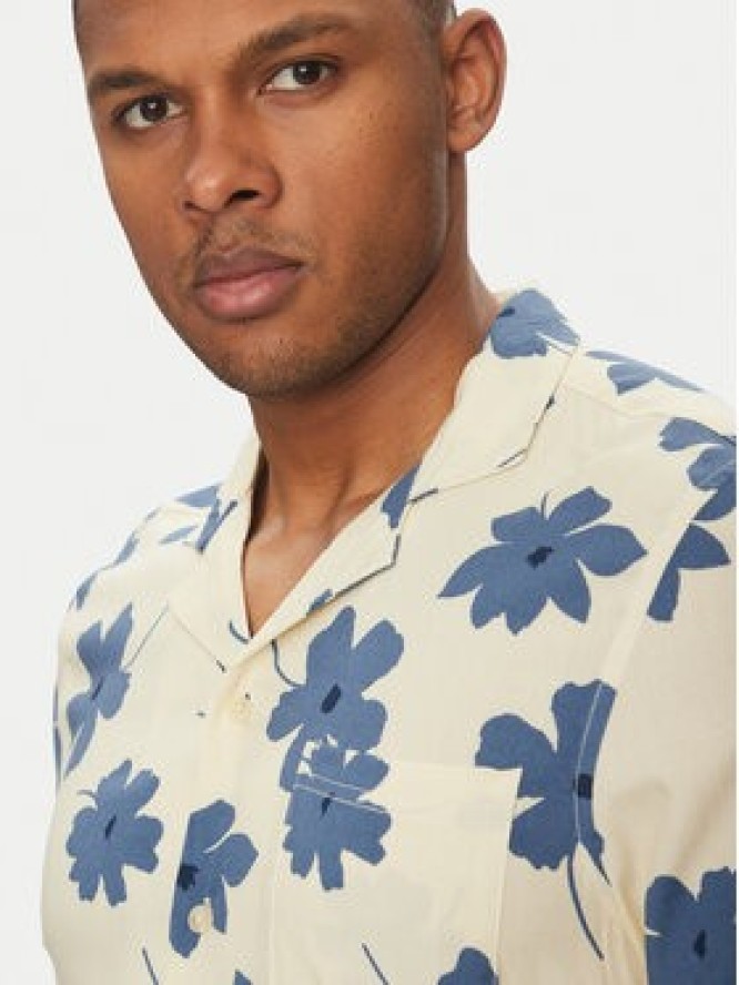 Blend Koszula 20717690 Beżowy Regular Fit