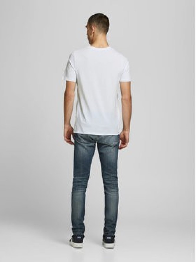 Jack & Jones T-Shirt Corp Logo 12137126 Biały Slim Fit