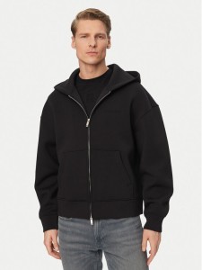 Calvin Klein Bluza LV04RE218G Czarny Relaxed Fit