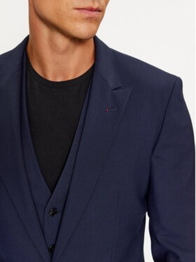 Hugo Garnitur Henry/Getlin233V1X 50495023 Granatowy Slim Fit