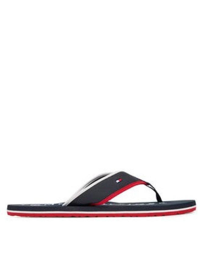 Tommy Hilfiger Japonki Tumble Beach Sandal FM0FM05710 Granatowy