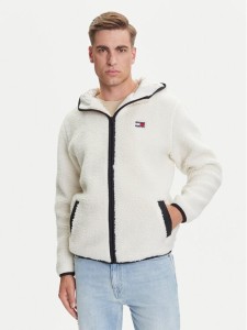 Tommy Jeans Kurtka przejściowa Teddy DM0DM19224 Beżowy Regular Fit