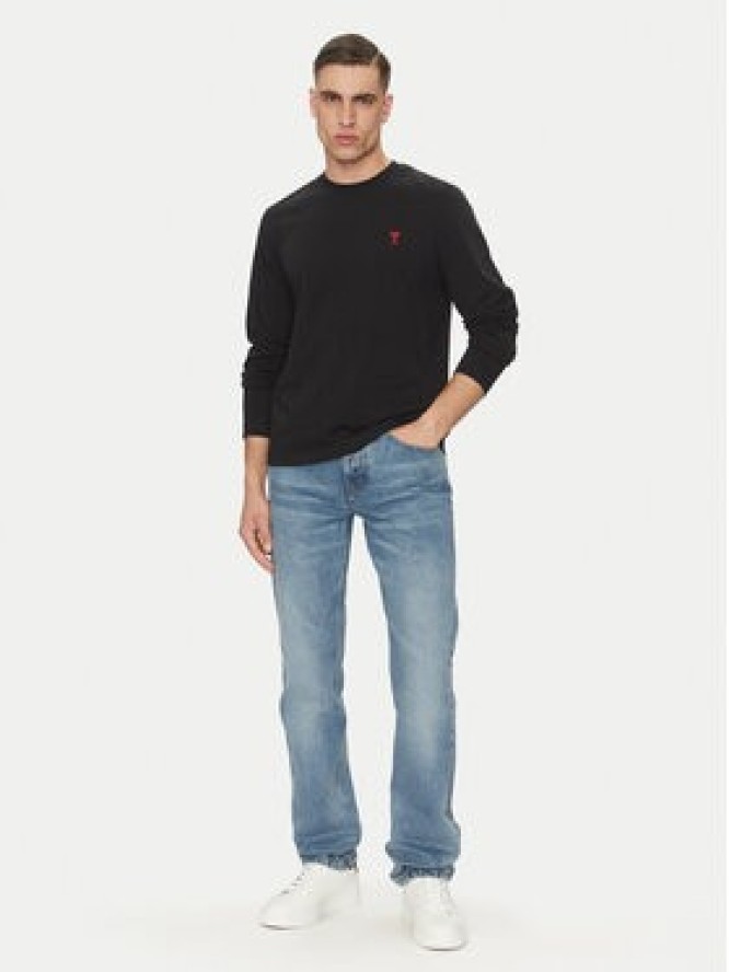 AMI Paris Jeansy HTR001.DE0046 Niebieski Classic Fit