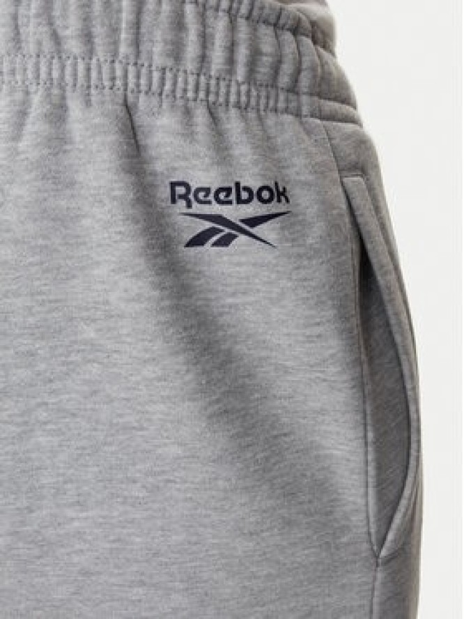 Reebok Spodnie dresowe Bermingham RK25555CCM Szary Relaxed Fit