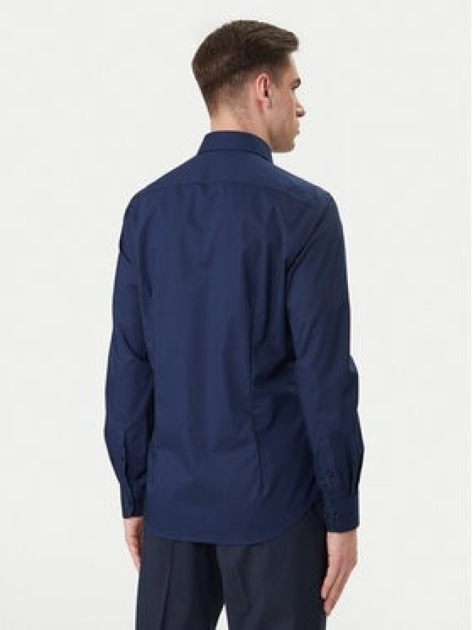 Tommy Hilfiger Koszula MW0MW43122 Granatowy Slim Fit