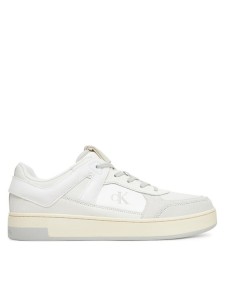 Calvin Klein Jeans Sneakersy Basket Cup Low Laceup Lth Mix YM0YM01308 Biały