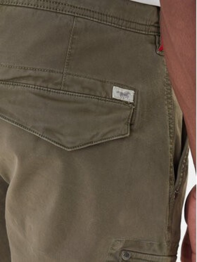 Mustang Spodnie materiałowe Daytona 1016826 Zielony Slim Fit