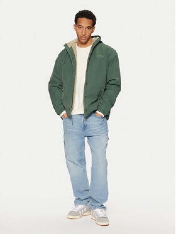 Quiksilver Kurtka przejściowa Rain Cloud EQYJK04110 Zielony Regular Fit