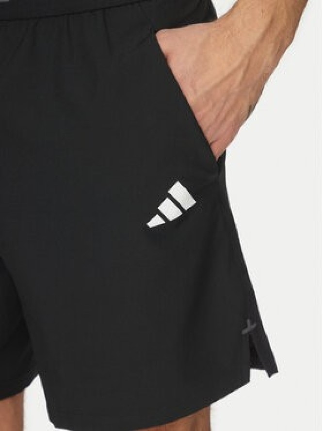 adidas Szorty sportowe Gym+ JC5244 Czarny Slim Fit