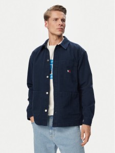 Tommy Jeans Kurtka jeansowa DM0DM20236 Granatowy Regular Fit