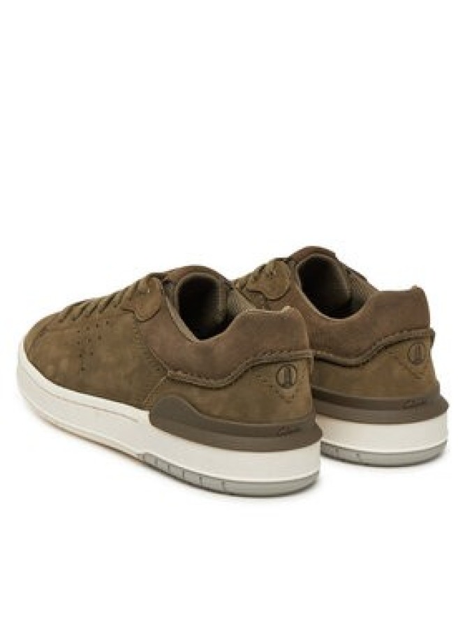 Clarks Sneakersy Courtlite2 Run 26181324 Khaki