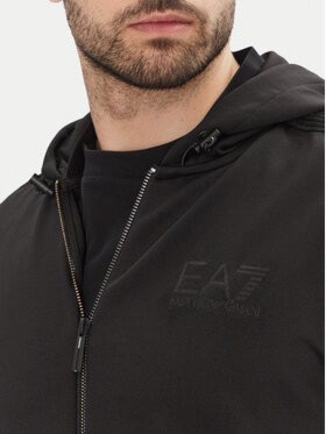 EA7 Emporio Armani Bluza 7M000308 AF13526 UC001 Czarny Regular Fit