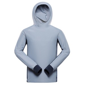 Bluza męska sportowa szybkoschnąca z kapturem Alpine Pro Fez