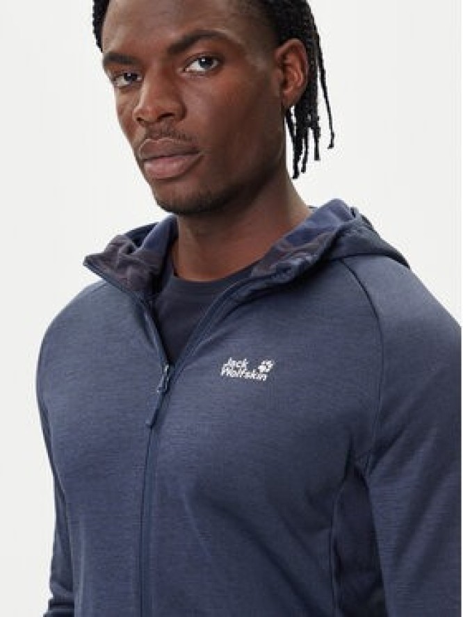 Jack Wolfskin Polar Peak District A65272 Granatowy Regular Fit